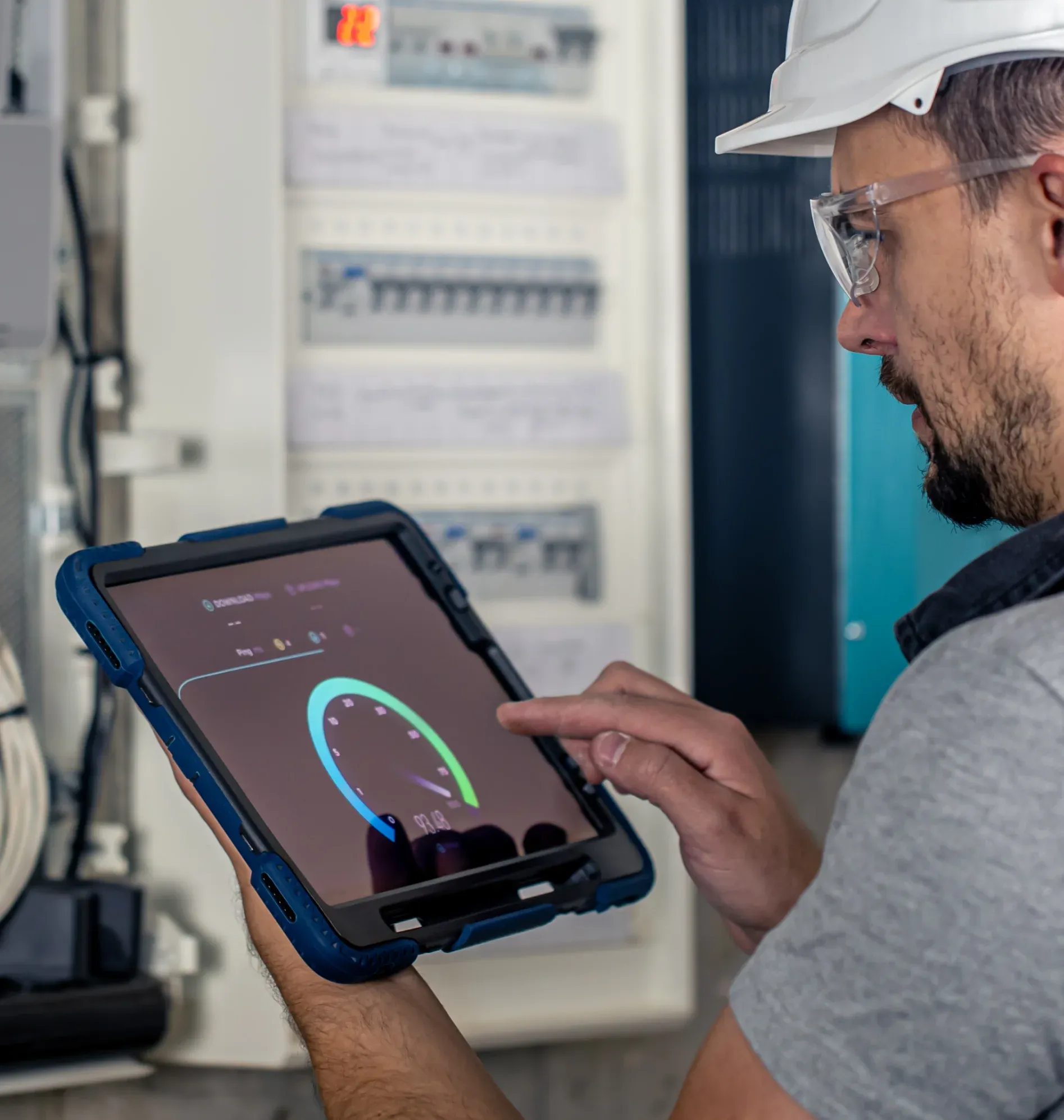 Ilustračný obrázok diagnostiky systému riešení FOP Slovakia v rámci záručného servisu.